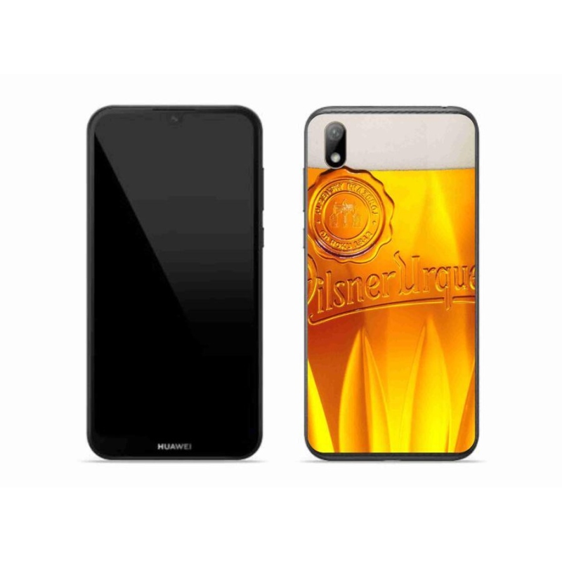 Gelový kryt mmCase na mobil Huawei Y5 (2019) - pivo