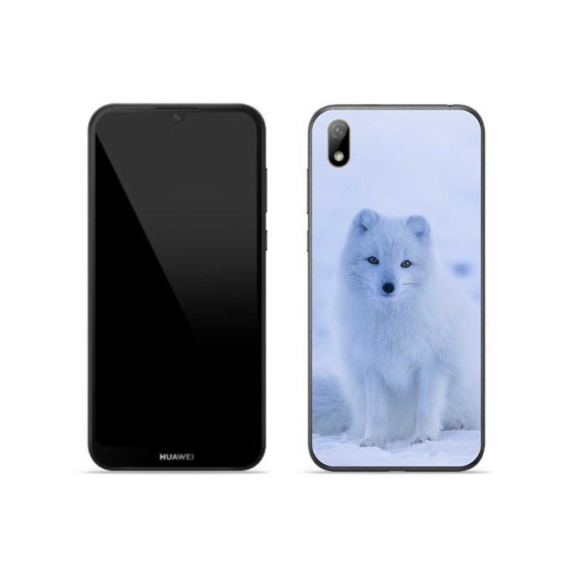 Gelový kryt mmCase na mobil Huawei Y5 (2019) - polární liška