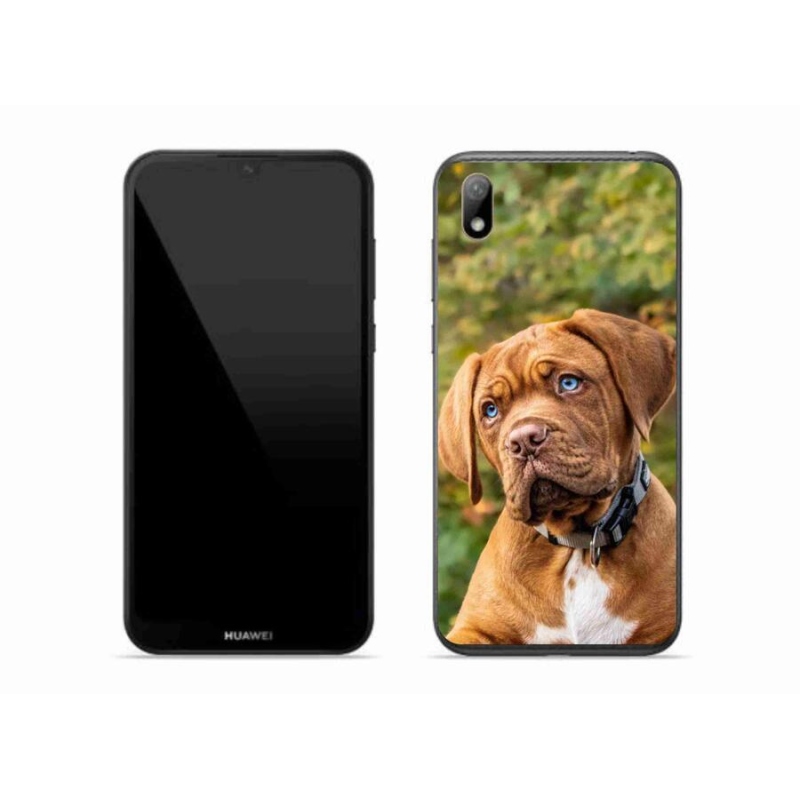 Gelový kryt mmCase na mobil Huawei Y5 (2019) - štěně