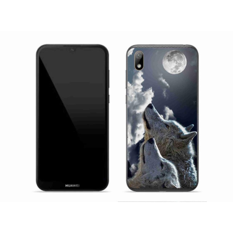 Gelový kryt mmCase na mobil Huawei Y5 (2019) - vlci