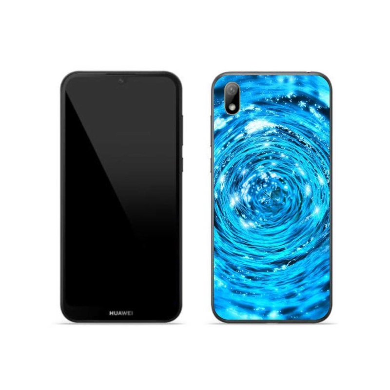 Gelový kryt mmCase na mobil Huawei Y5 (2019) - vodní vír
