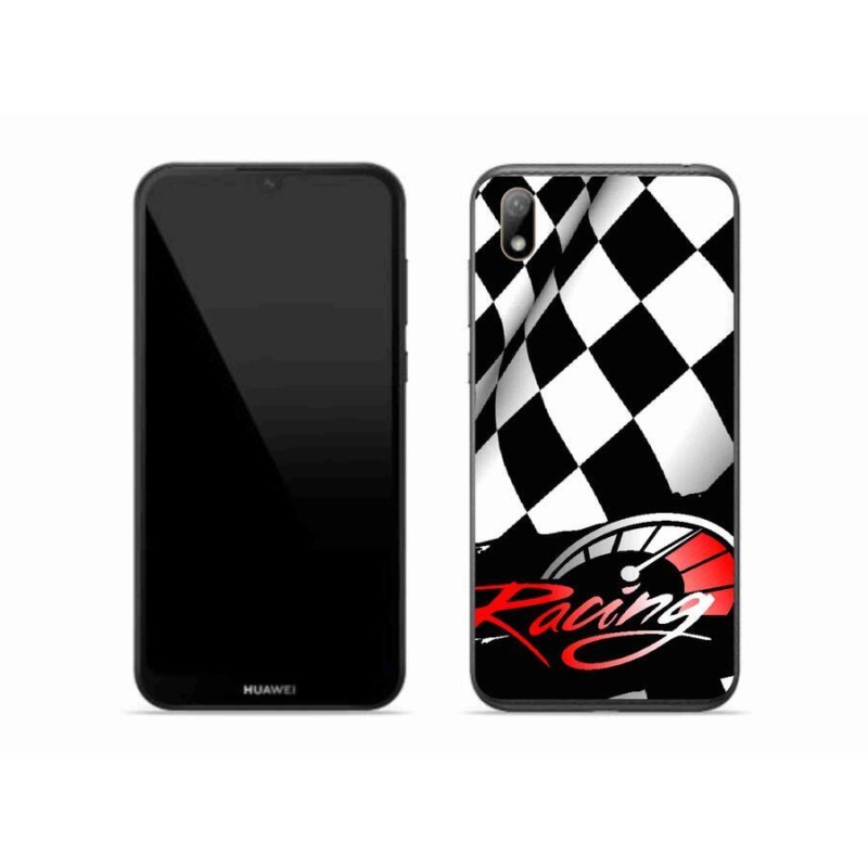 Gelový kryt mmCase na mobil Huawei Y5 (2019) - závodění