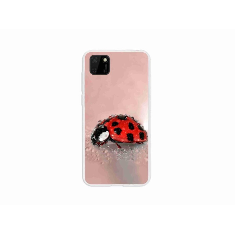 Gelový kryt mmCase na mobil Huawei Y5p - beruška