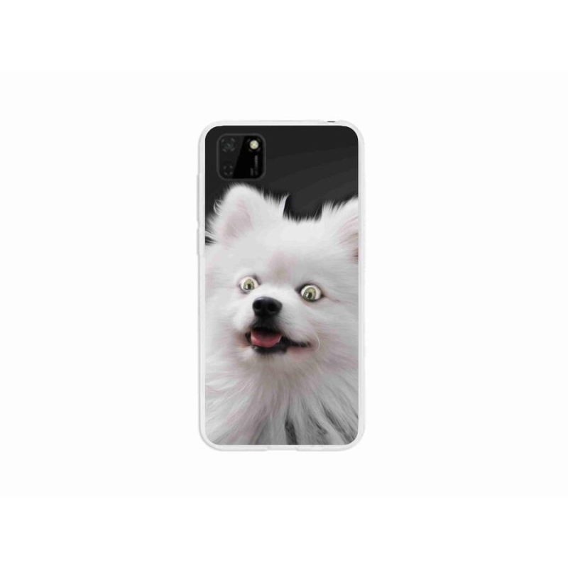 Gelový kryt mmCase na mobil Huawei Y5p - bílý špic