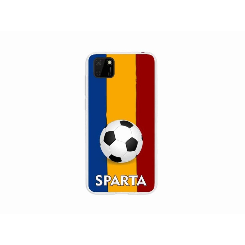 Gelový kryt mmCase na mobil Huawei Y5p - fotbal 1