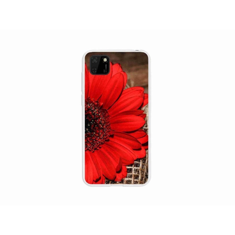 Gelový kryt mmCase na mobil Huawei Y5p - gerbera