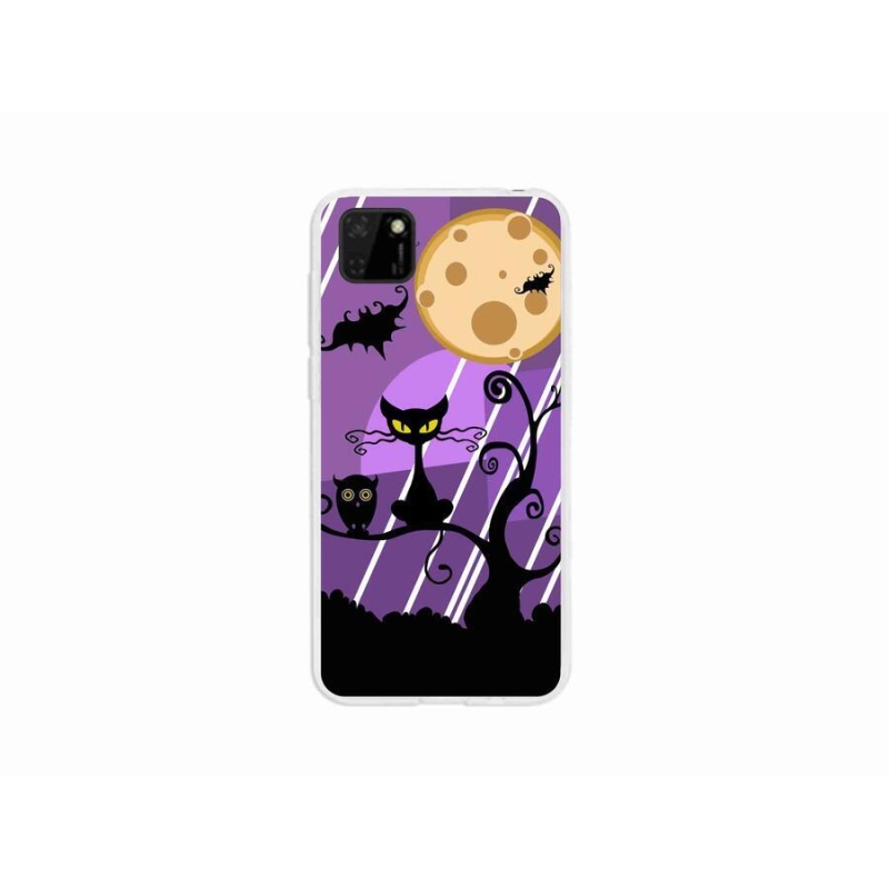 Gelový kryt mmCase na mobil Huawei Y5p - halloween