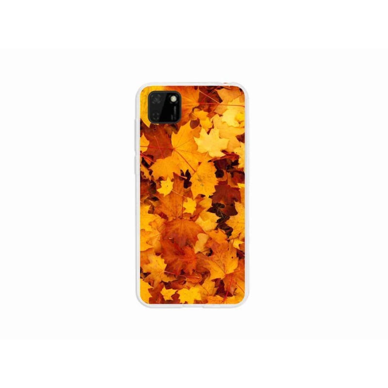 Gelový kryt mmCase na mobil Huawei Y5p - javorové listy