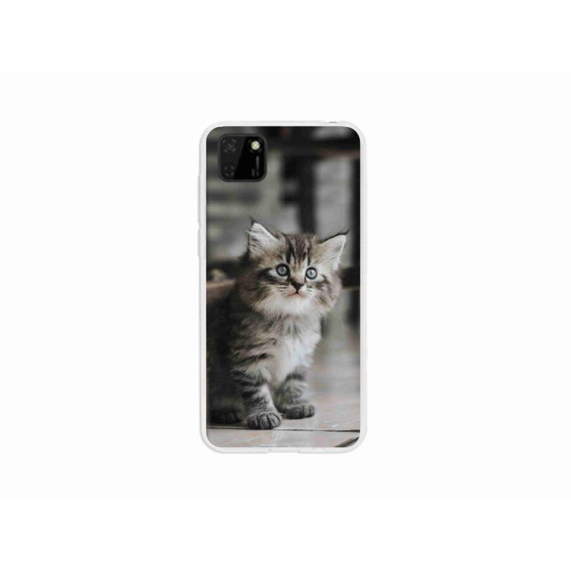 Gelový kryt mmCase na mobil Huawei Y5p - koťátko