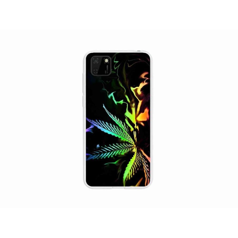 Gelový kryt mmCase na mobil Huawei Y5p - konopí 2