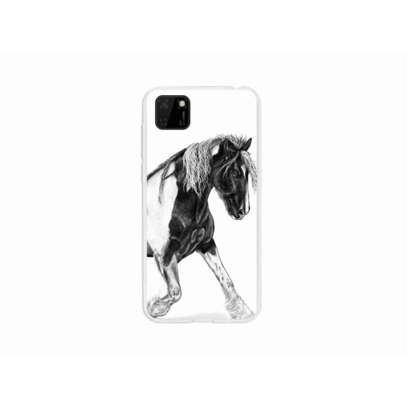 Gelový kryt mmCase na mobil Huawei Y5p - kůň