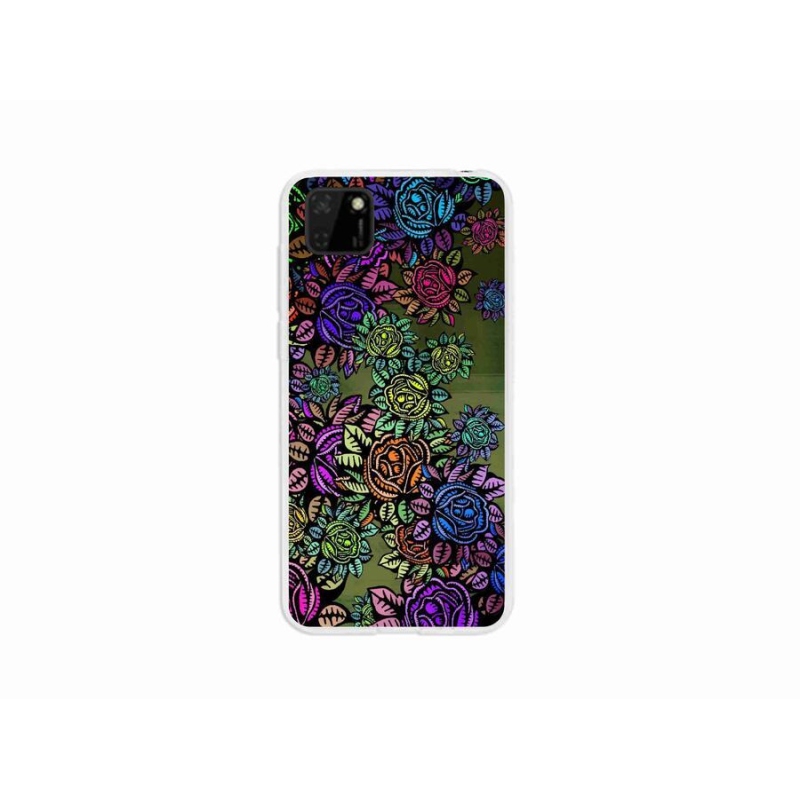 Gelový kryt mmCase na mobil Huawei Y5p - květiny 6