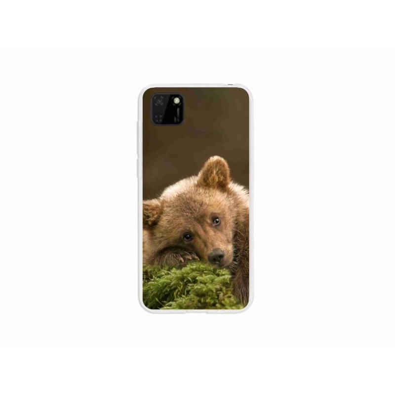 Gelový kryt mmCase na mobil Huawei Y5p - medvěd
