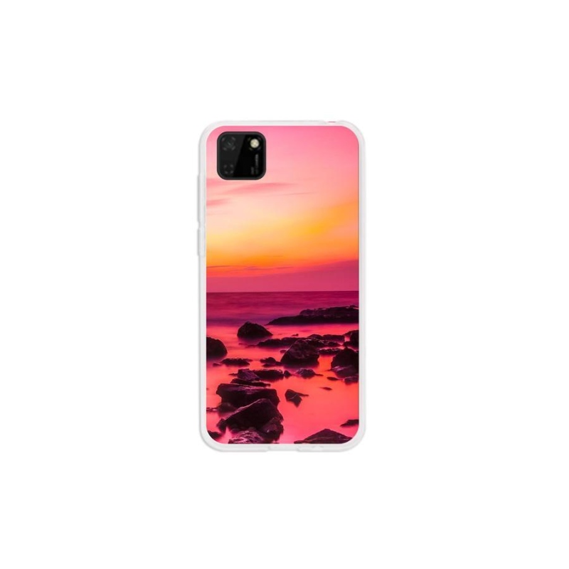 Gelový kryt mmCase na mobil Huawei Y5p - moře a záře