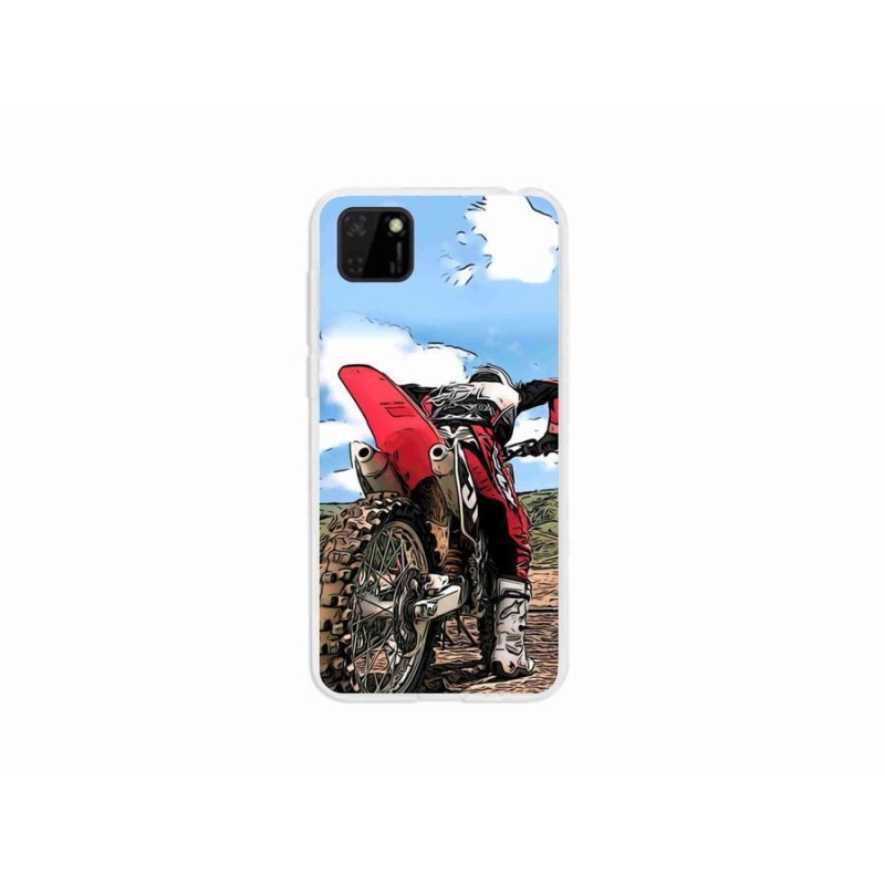 Gelový kryt mmCase na mobil Huawei Y5p - moto