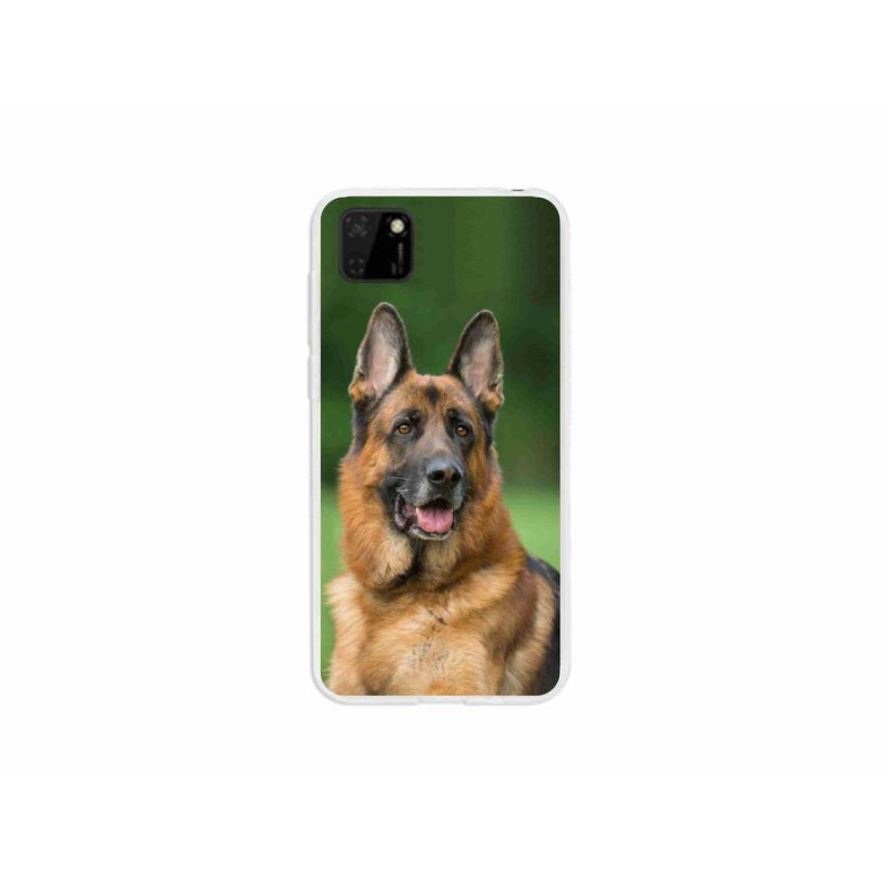 Gelový kryt mmCase na mobil Huawei Y5p - německý ovčák