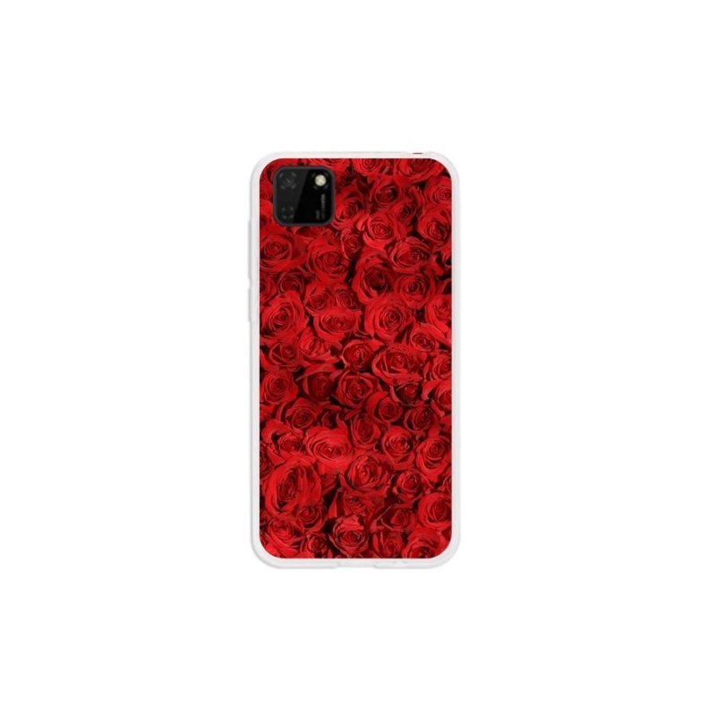 Gelový kryt mmCase na mobil Huawei Y5p - růže