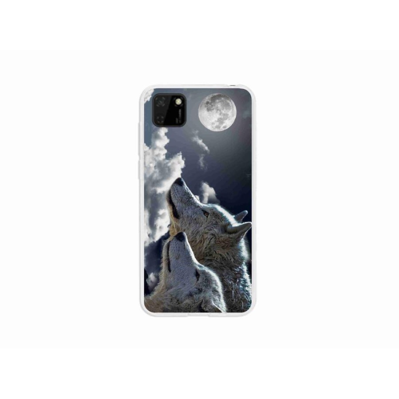 Gelový kryt mmCase na mobil Huawei Y5p - vlci