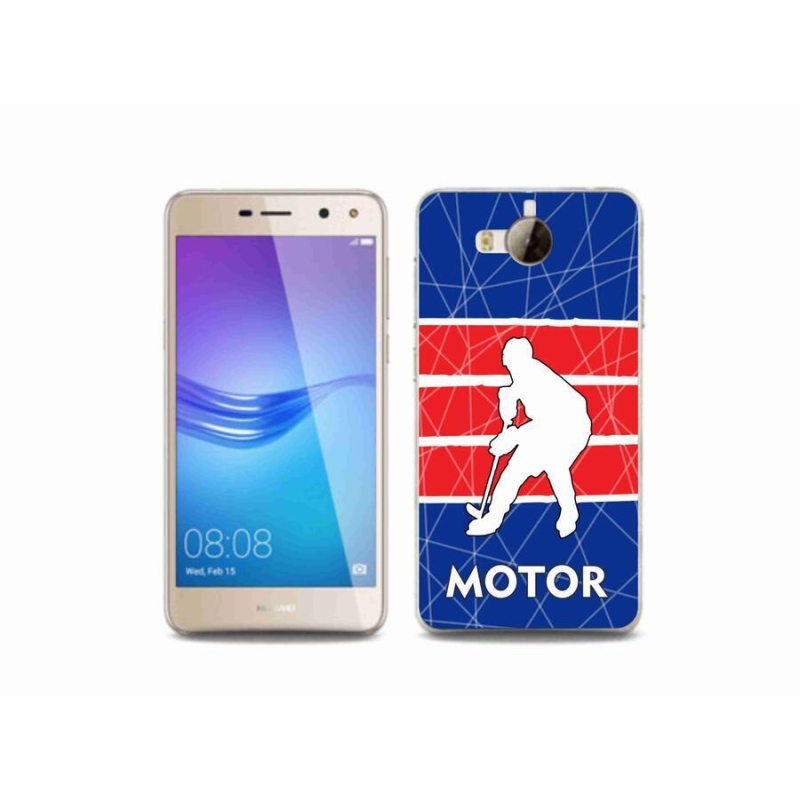 Gelový kryt mmCase na mobil Huawei Y6 (2017) - Motor