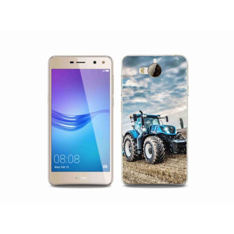 Gelový kryt mmCase na mobil Huawei Y6 (2017) - traktor 2