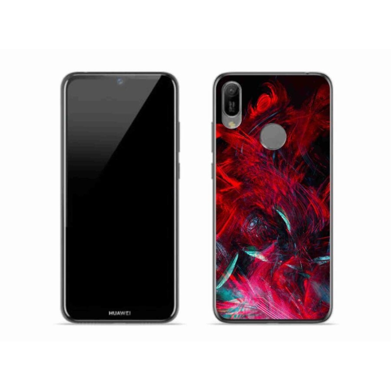 Gelový kryt mmCase na mobil Huawei Y6 (2019) - abstrakt 16