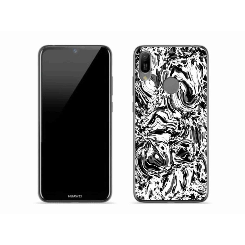 Gelový kryt mmCase na mobil Huawei Y6 (2019) - abstrakt 4