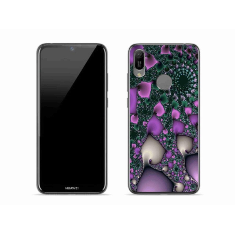 Gelový kryt mmCase na mobil Huawei Y6 (2019) - abstrakt 7