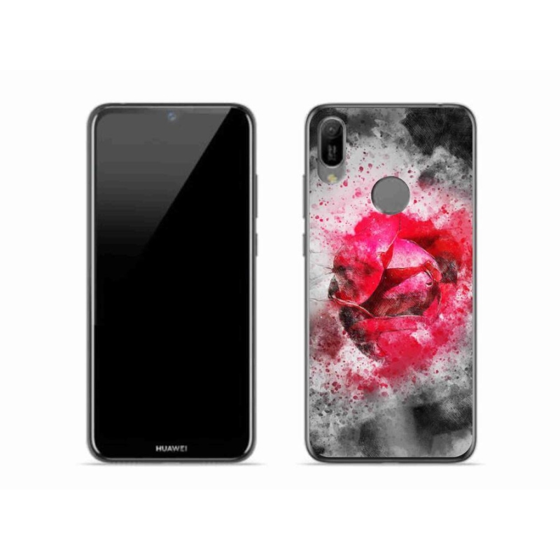 Gelový kryt mmCase na mobil Huawei Y6 (2019) - abstrakt 9