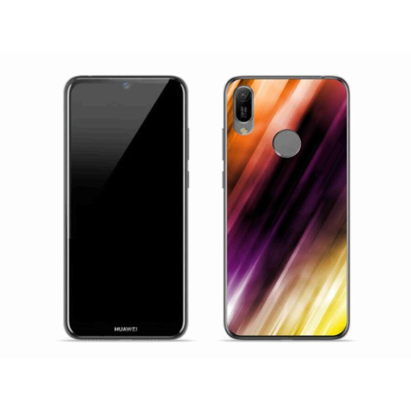 Gelový kryt mmCase na mobil Huawei Y6 (2019) - abstraktní vzor 5