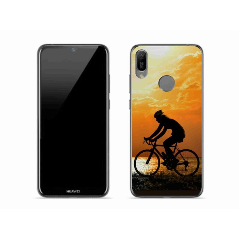 Gelový kryt mmCase na mobil Huawei Y6 (2019) - cyklovýlet
