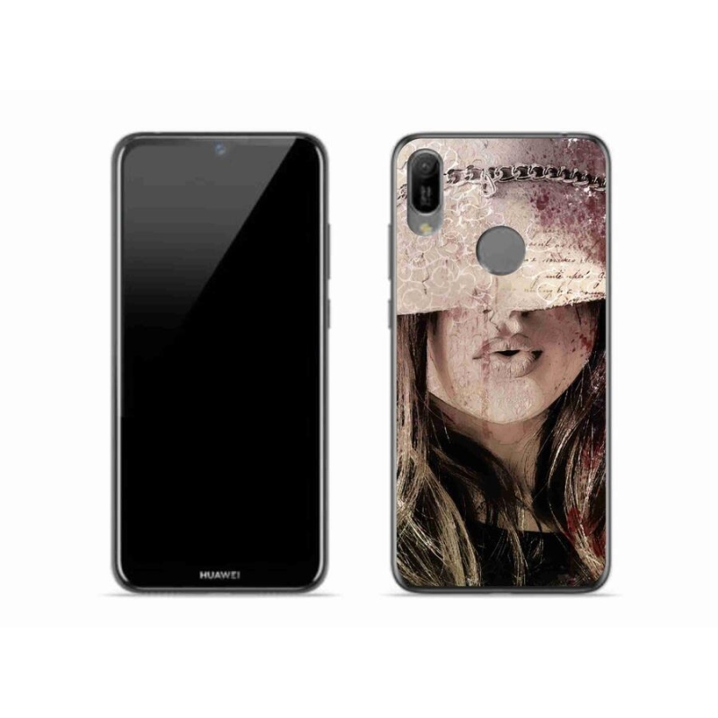 Gelový kryt mmCase na mobil Huawei Y6 (2019) - dívka