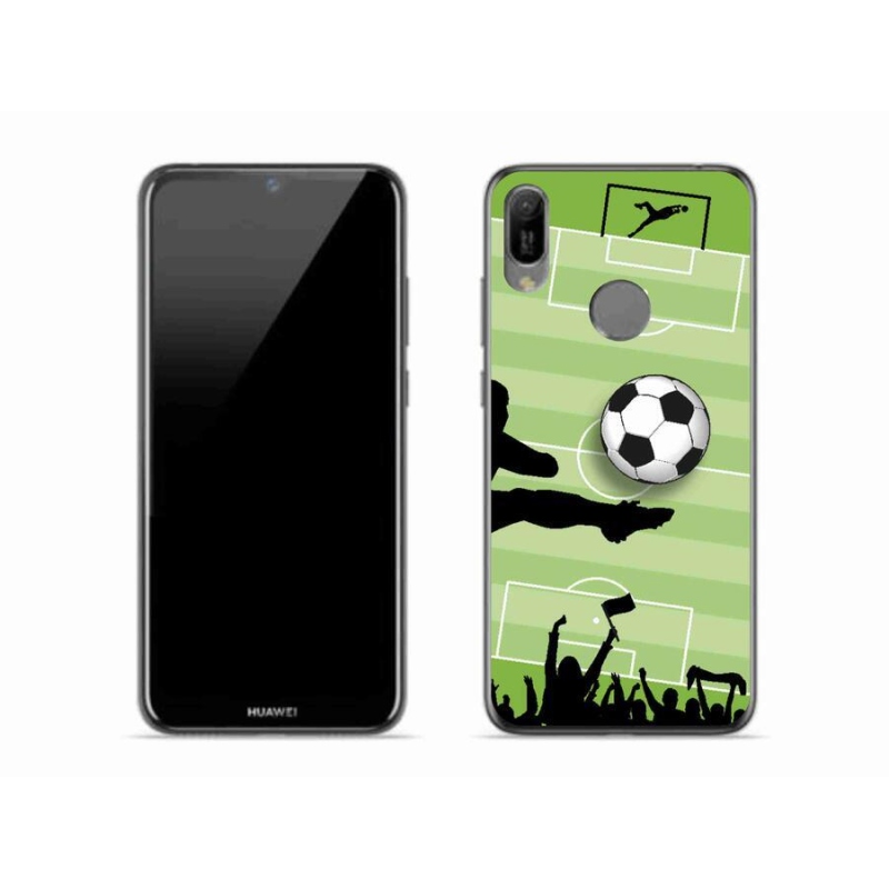 Gelový kryt mmCase na mobil Huawei Y6 (2019) - fotbal 3