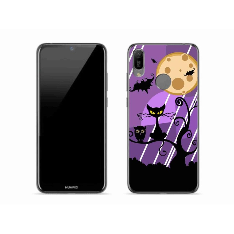 Gelový kryt mmCase na mobil Huawei Y6 (2019) - halloween