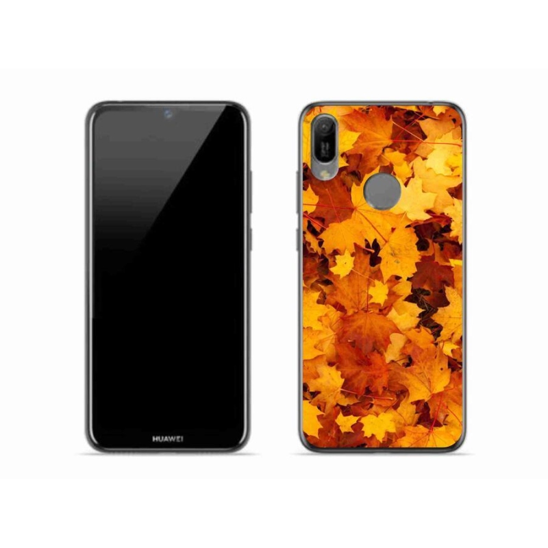 Gelový kryt mmCase na mobil Huawei Y6 (2019) - javorové listy