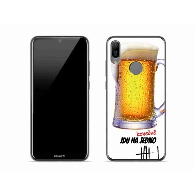 Gelový kryt mmCase na mobil Huawei Y6 (2019) - jdu na jedno