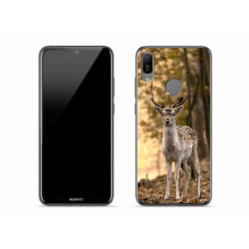 Gelový kryt mmCase na mobil Huawei Y6 (2019) - jelen sika