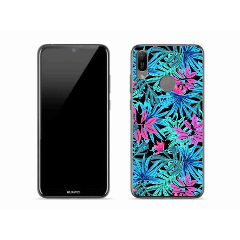 Gelový kryt mmCase na mobil Huawei Y6 (2019) - květiny 3