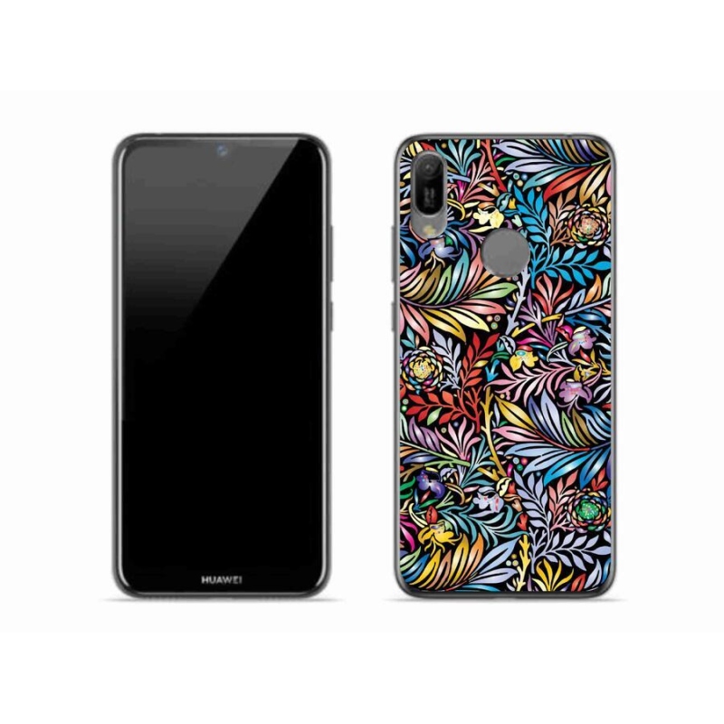 Gelový kryt mmCase na mobil Huawei Y6 (2019) - květiny 5