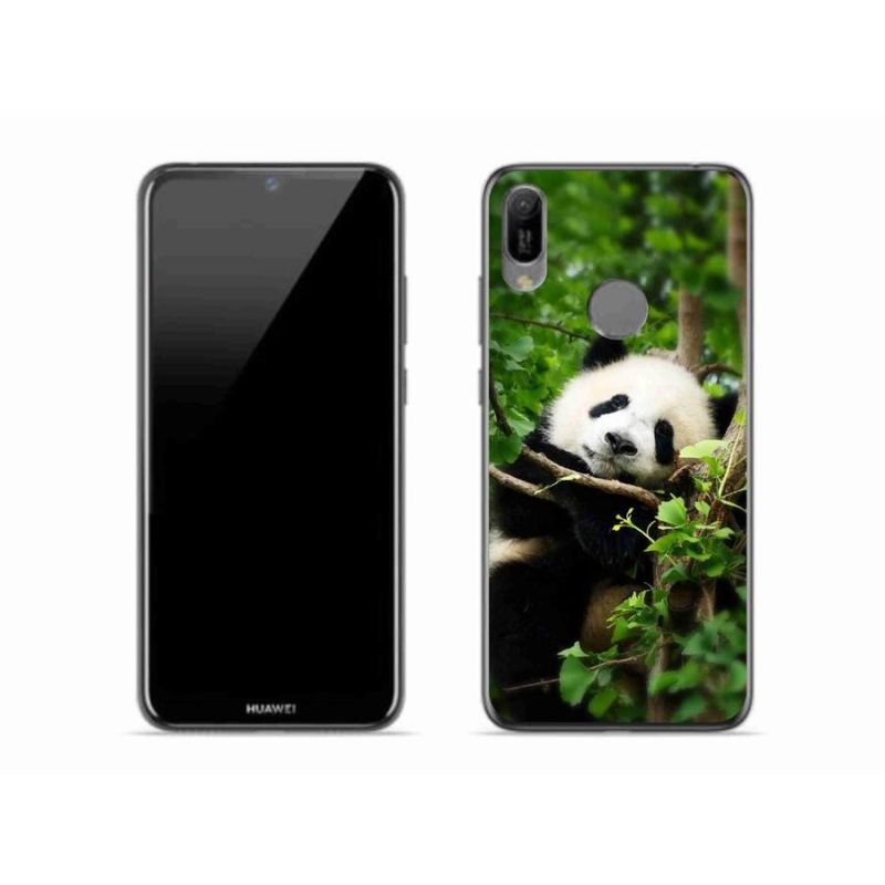 Gelový kryt mmCase na mobil Huawei Y6 (2019) - panda