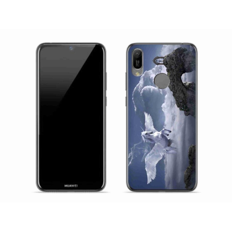 Gelový kryt mmCase na mobil Huawei Y6 (2019) - pegas