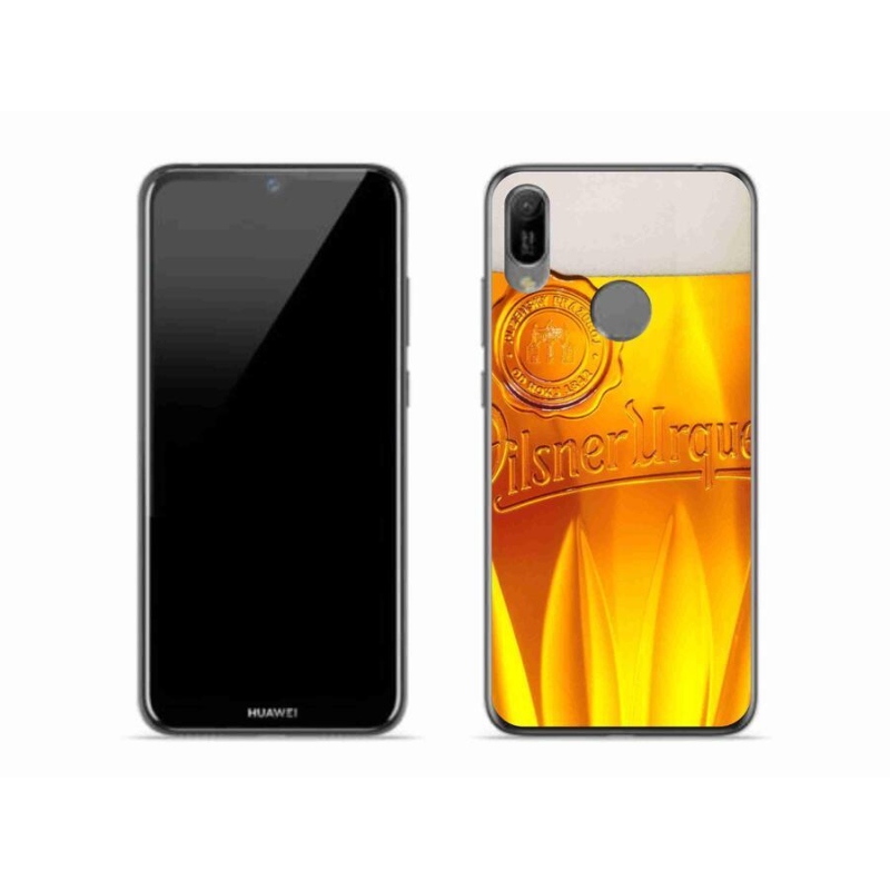 Gelový kryt mmCase na mobil Huawei Y6 (2019) - pivo