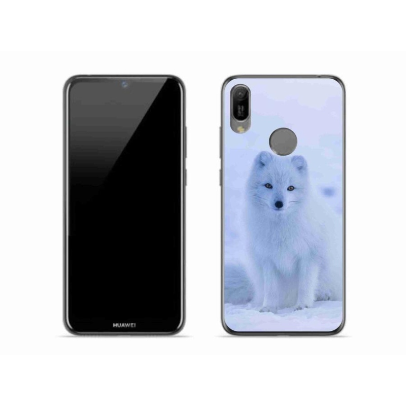Gelový kryt mmCase na mobil Huawei Y6 (2019) - polární liška
