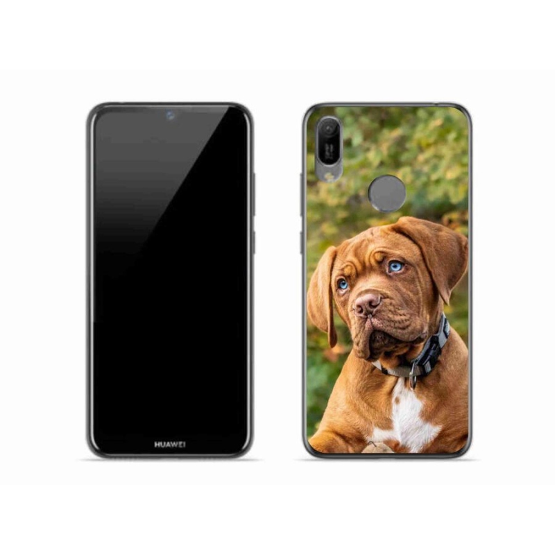 Gelový kryt mmCase na mobil Huawei Y6 (2019) - štěně