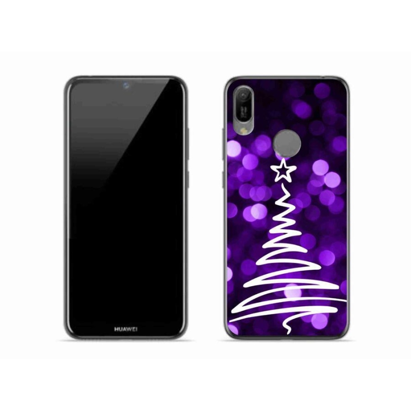 Gelový kryt mmCase na mobil Huawei Y6 (2019) - stromek