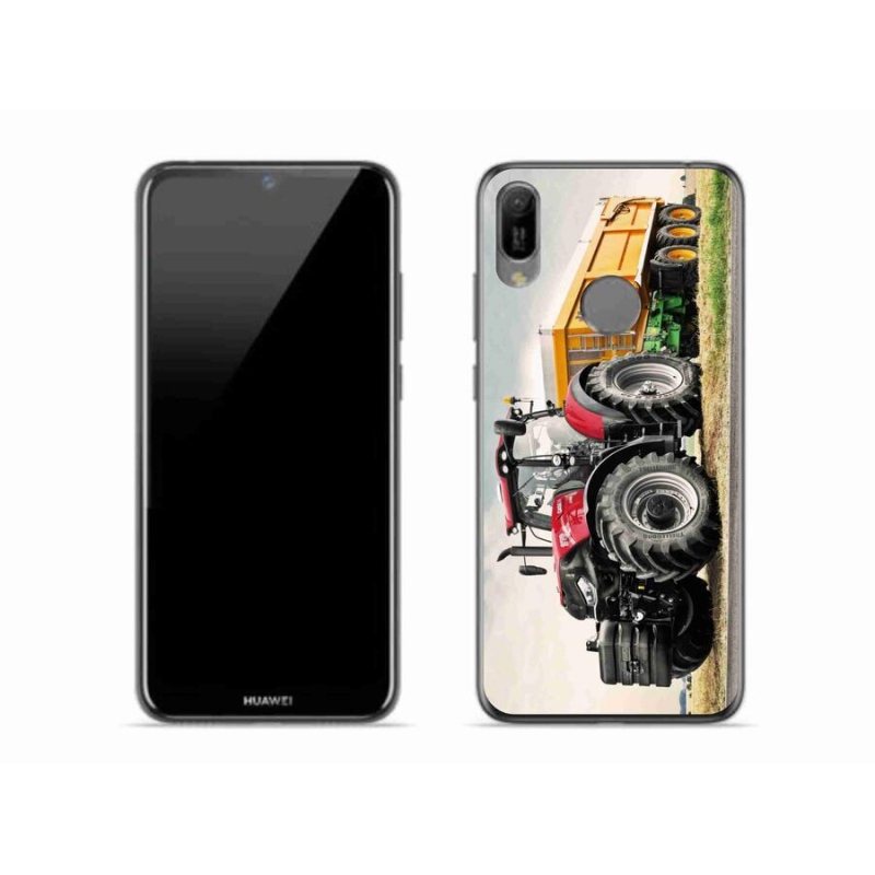 Gelový kryt mmCase na mobil Huawei Y6 (2019) - traktor 3