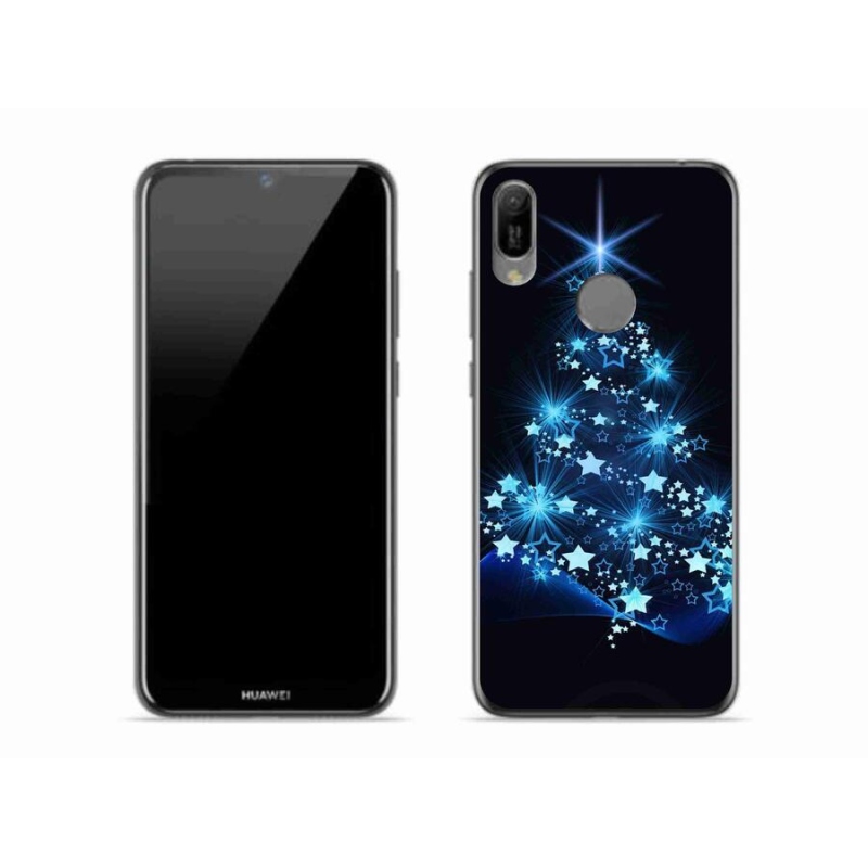 Gelový kryt mmCase na mobil Huawei Y6 (2019) - vánoční stromek