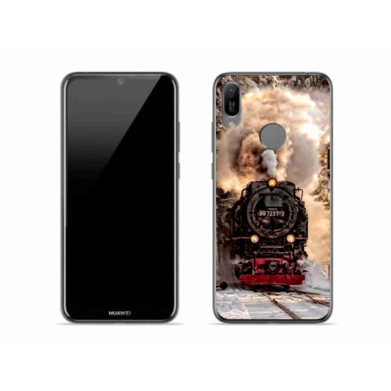Gelový kryt mmCase na mobil Huawei Y6 (2019) - vlak