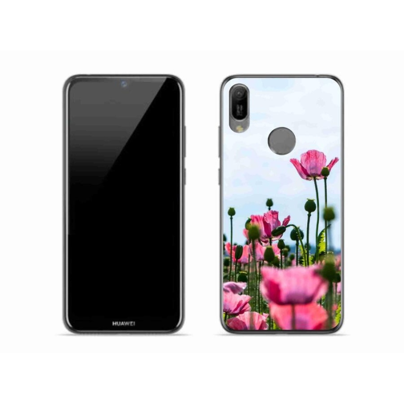 Gelový kryt mmCase na mobil Huawei Y6 (2019) - vlčí mák