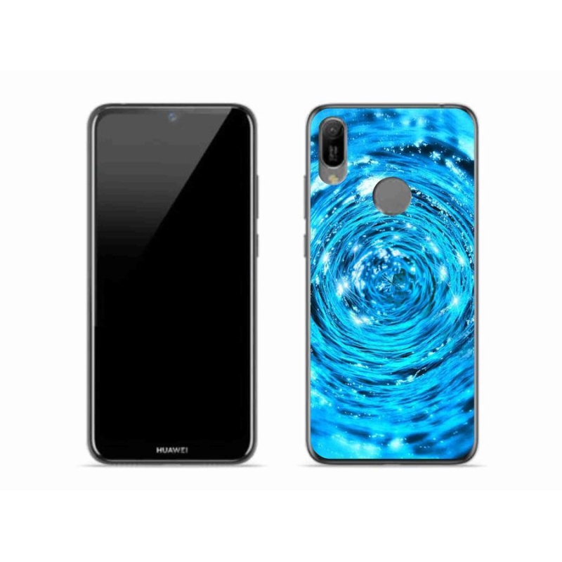 Gelový kryt mmCase na mobil Huawei Y6 (2019) - vodní vír
