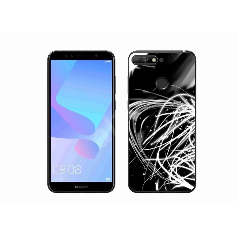 Gelový kryt mmCase na mobil Huawei Y6 Prime (2018) - abstrakt 2